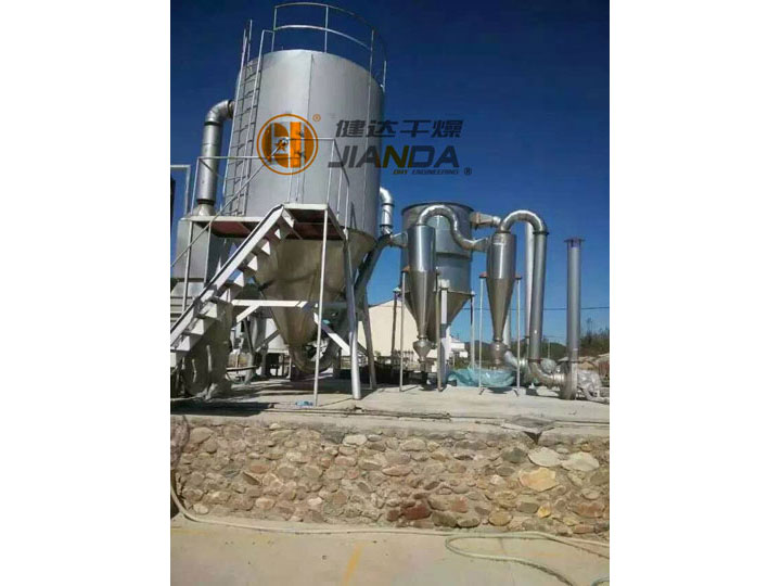 硅碳喷雾干燥机生产线