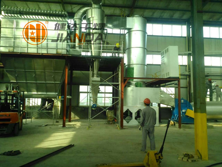 氢氧化钛闪蒸干燥机工程