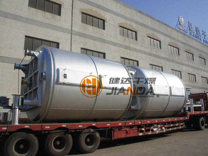 三元材料盘式干燥机工程