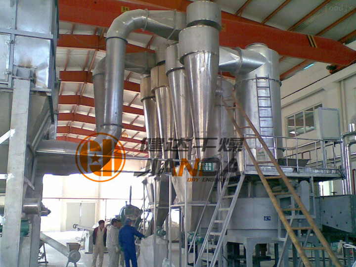 石墨烯闪蒸干燥机生产线