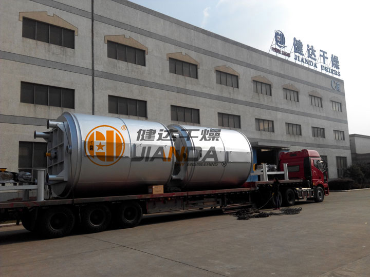 钛酸锂盘式干燥机生产线